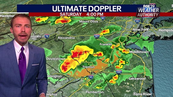 Weather Authority Saturday evening forecast