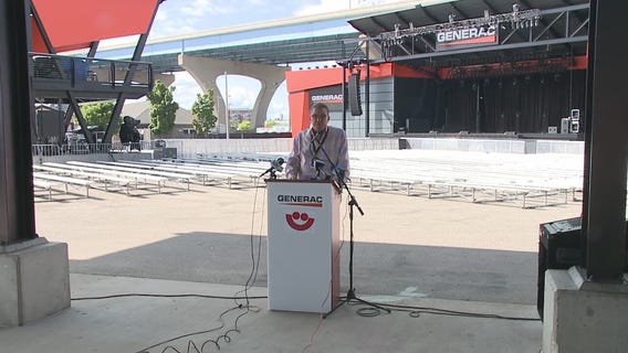Summerfest officials talk about new Generac Power stage
