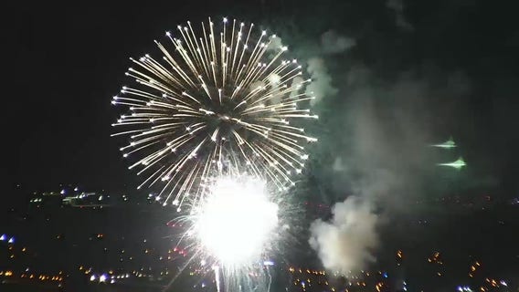 Fireworks celebrate Summerfest return