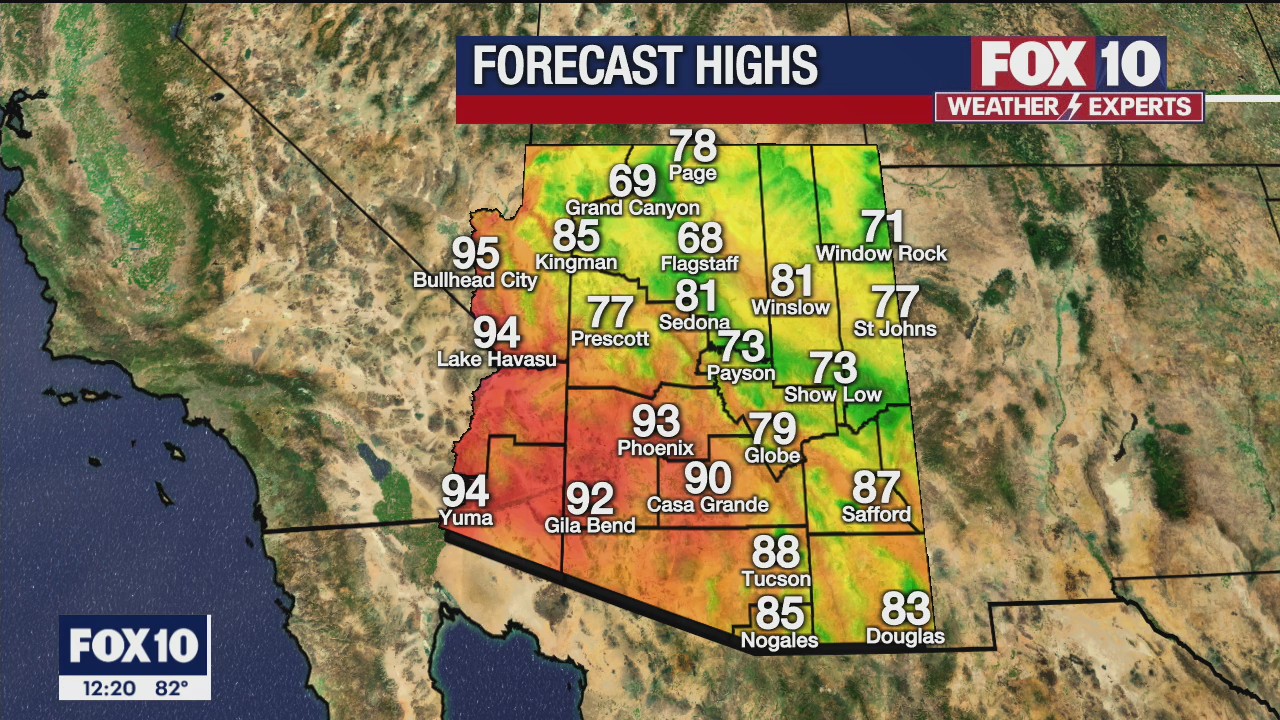 Noon Weather Forecast - 4/5/22