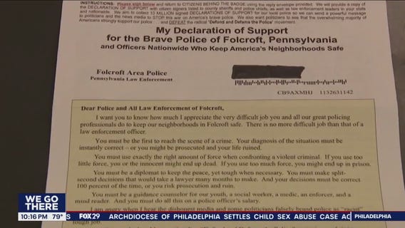 Delaware County police issue warning of possible fundraising scam