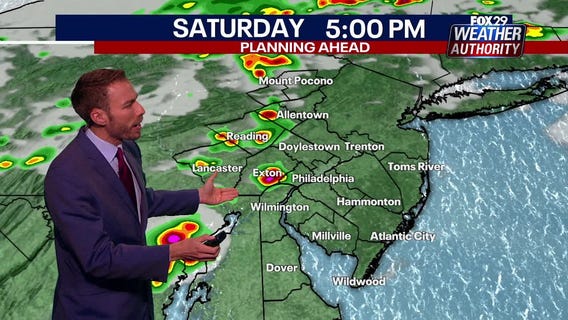 Weather Authority: 4 p.m. Saturday forecast