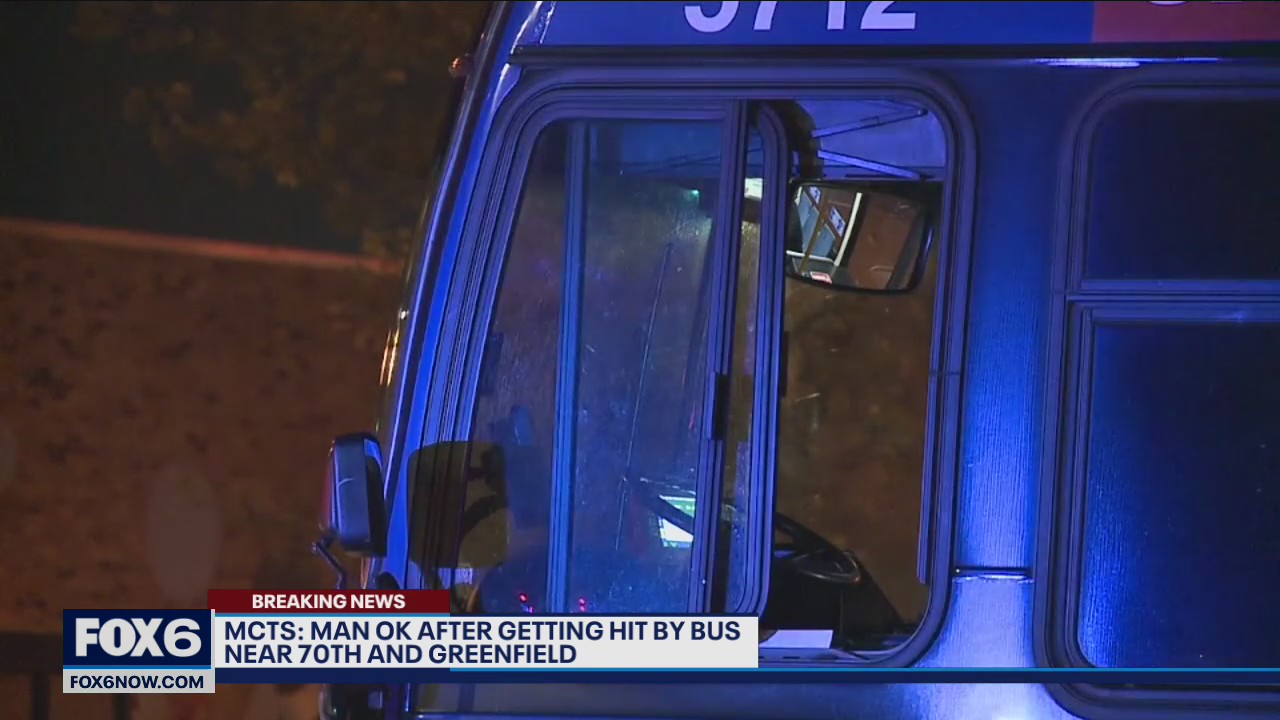 Pedestrian struck by MCTS bus in West Allis