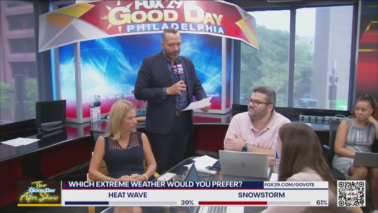 Quick Quiz: Good Day team tests their weather knowledge