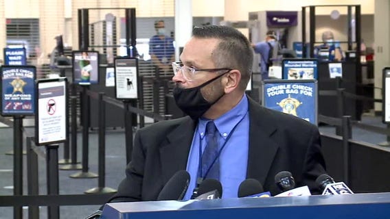 TSA news conference on weapons stopped at airports