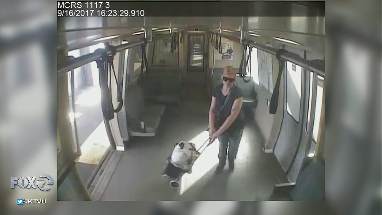 Police obtain video of attempted robbery involving note on BART train