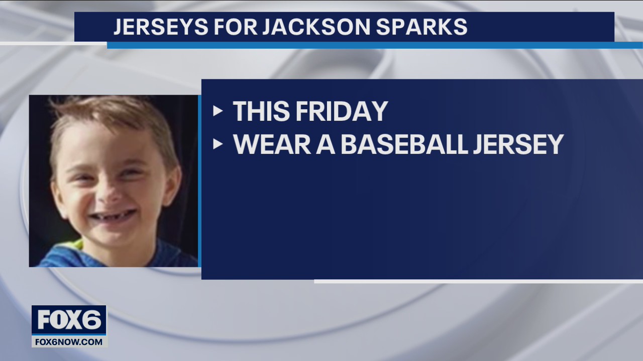 Jerseys for Jackson: Wear a jersey on Friday, Dec. 3 in boy's honor