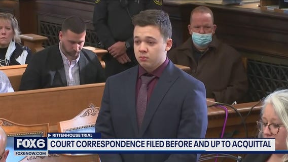 Kyle Rittenhouse trial: Letters filed before, after verdict