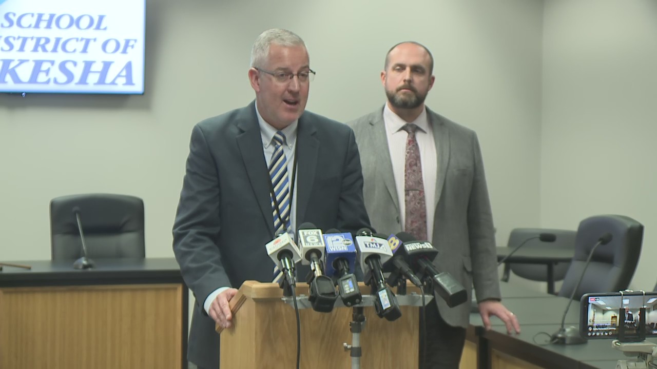 Waukesha School District news conference