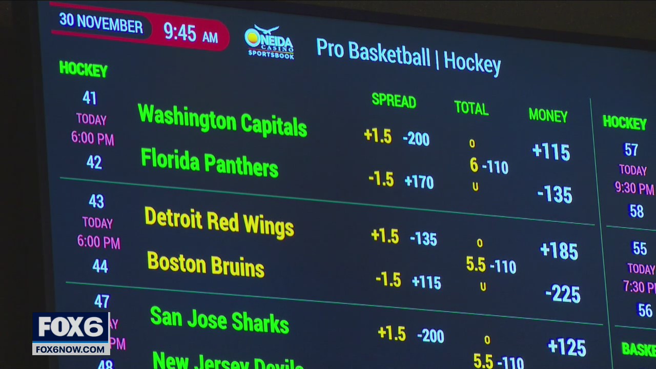 Oneida Casino: Wisconsin's 1st sports bets placed