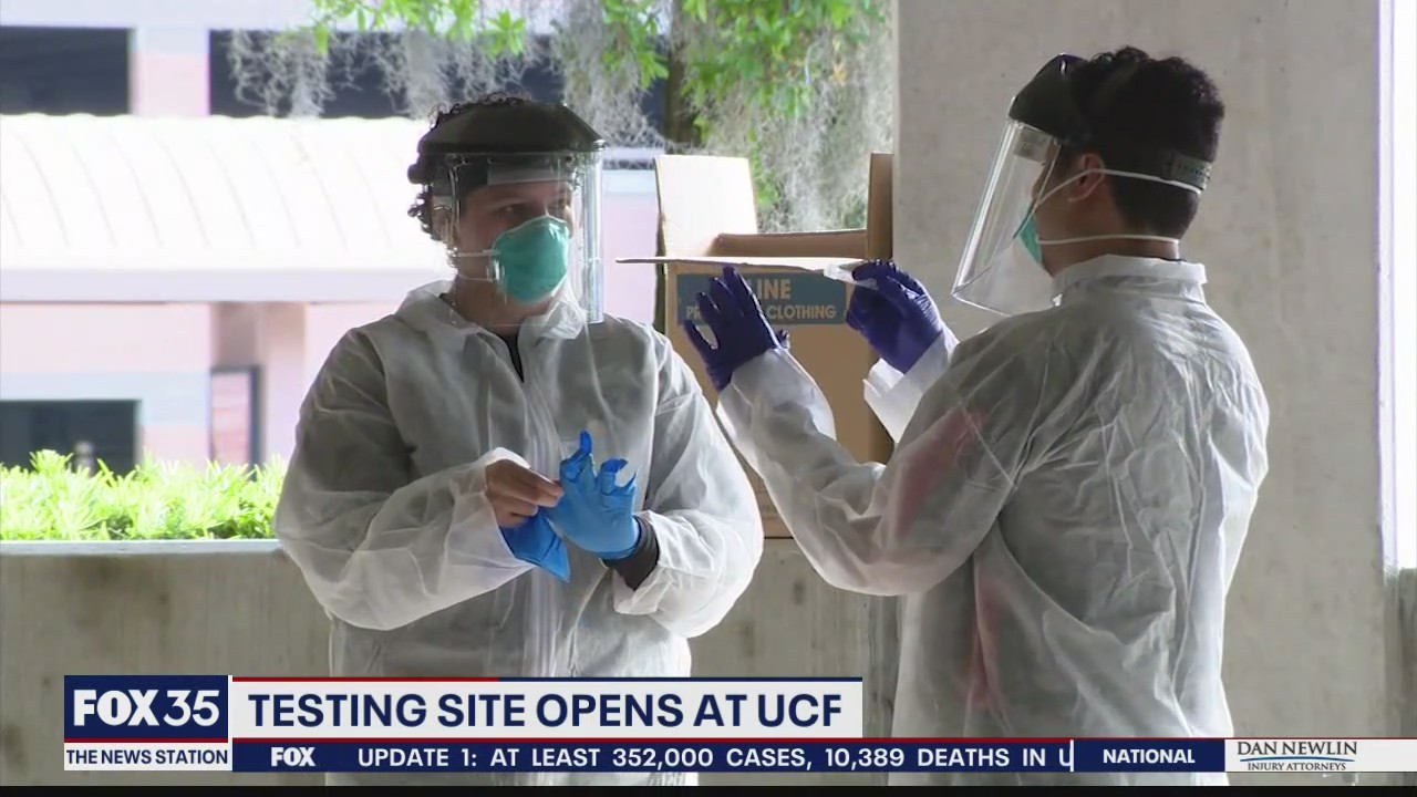 UCF coronavirus testing site by appointment only