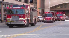 Procession for MFD battalion chief who died after brain cancer battle