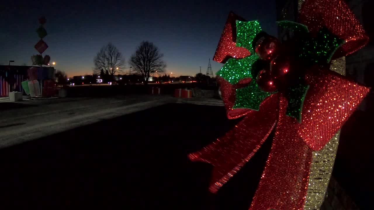 Winds damage Kapco Kids2Kids display, impact toy drive