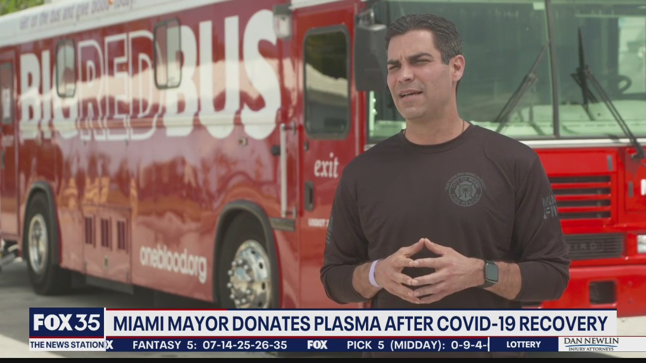Miami-Dade County mayor first in state to donate plasma to treat coronavirus
