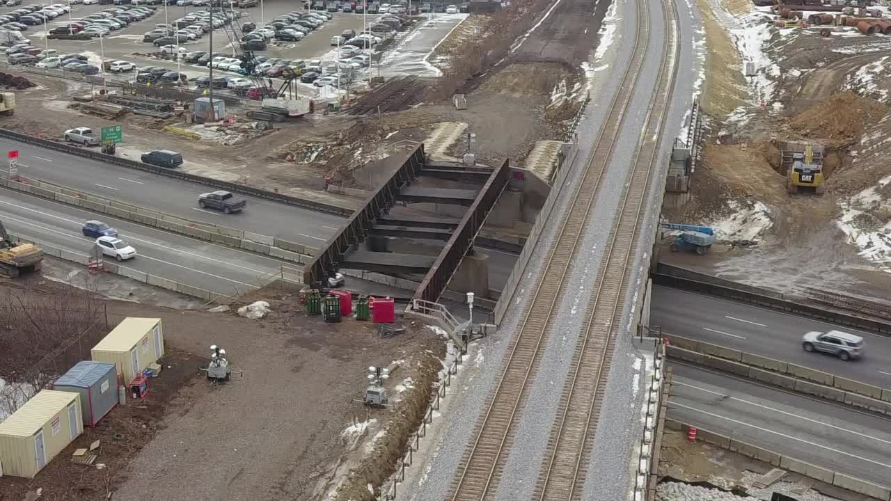 SKYFOX: I-41 railroad bridge demolition project