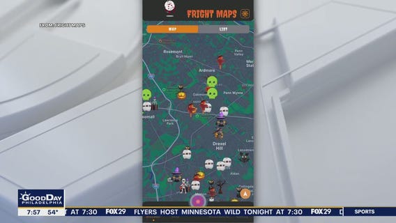Fright Maps help you find the best decorated Halloween homes