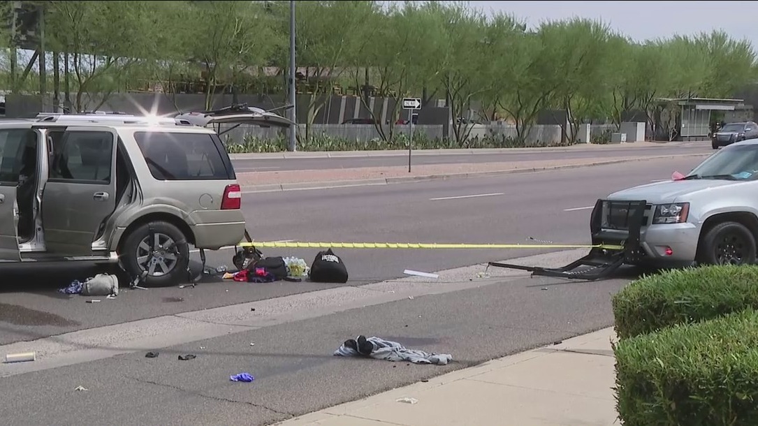 Police use grappler to stop stolen vehicle in Mesa | FOX 10 Phoenix