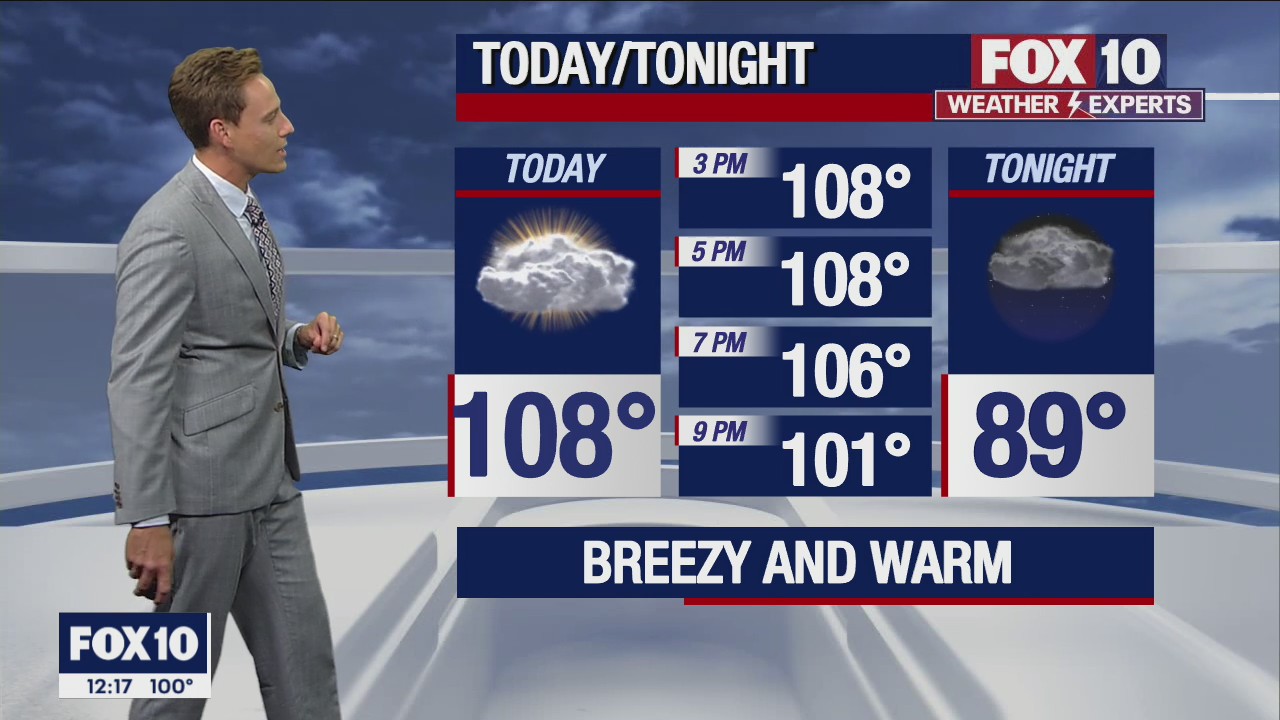 Noon Weather Forecast - 7/20/22
