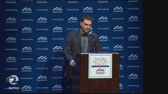 Ben Shapiro speaks at Cal