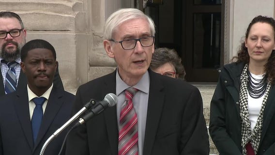 Gov. Evers news conference in Milwaukee County