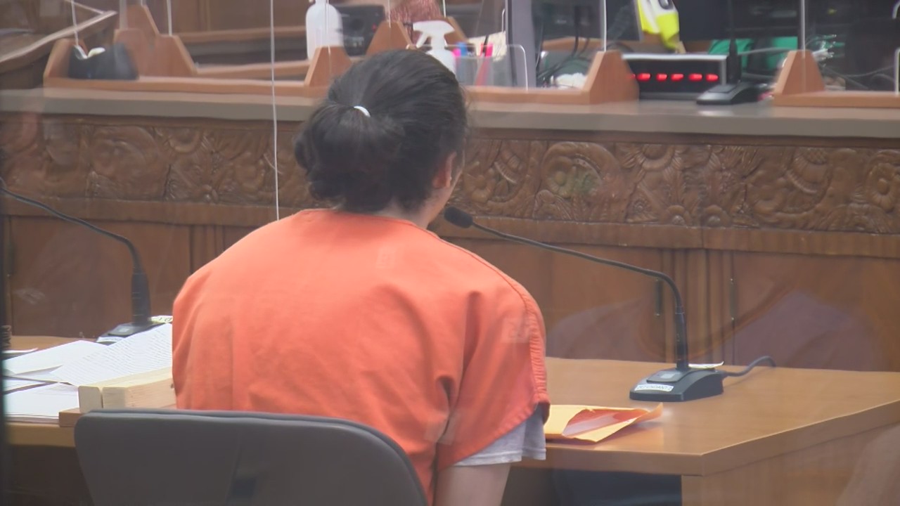 Jordan Jones speaks to the court prior to his sentencing