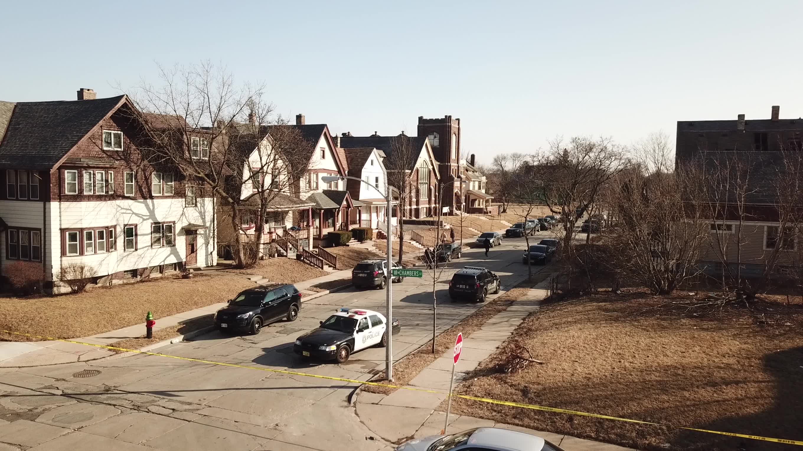 SKYFOX video from 9th and Chambers tactical situation