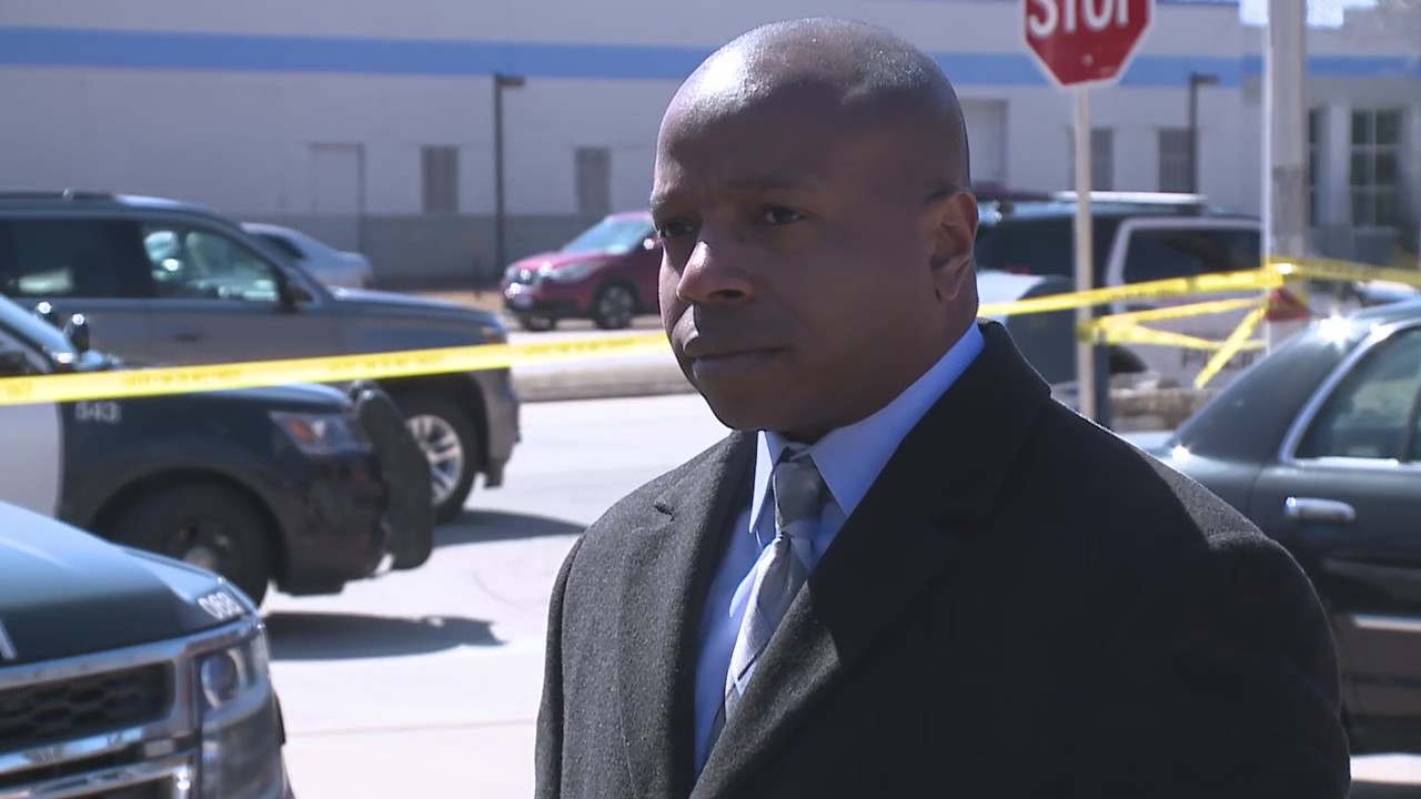 Acting Milwaukee Mayor Cavalier Johnson speaks about triple homicide near 54th and Mill
