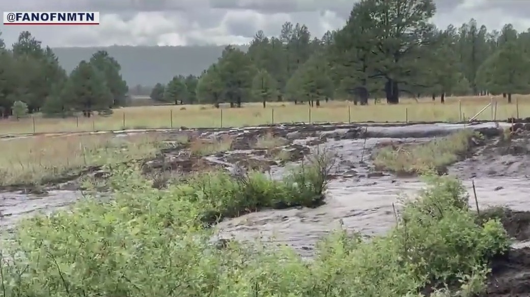 More rain for Flagstaff as area continues to deal with flash flooding ...