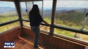 Wildfire spotter: Woman manages to spot April wildfire on her 2nd day on the job