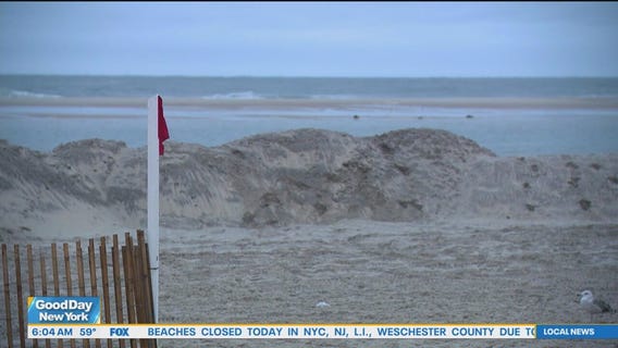 Hurricane Erin brings dangerous surf, beach closures along East Coast