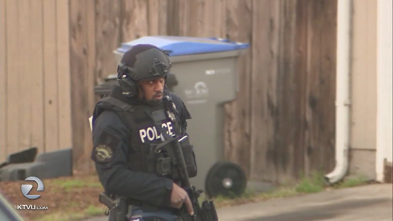 Homes off limits as San Jose police search for suspect considered armed ...