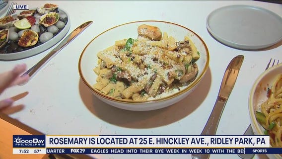 Check out the delicious food at Rosemary in Ridley Park, PA