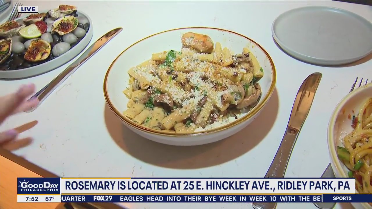 Check out the delicious food at Rosemary in Ridley Park, PA