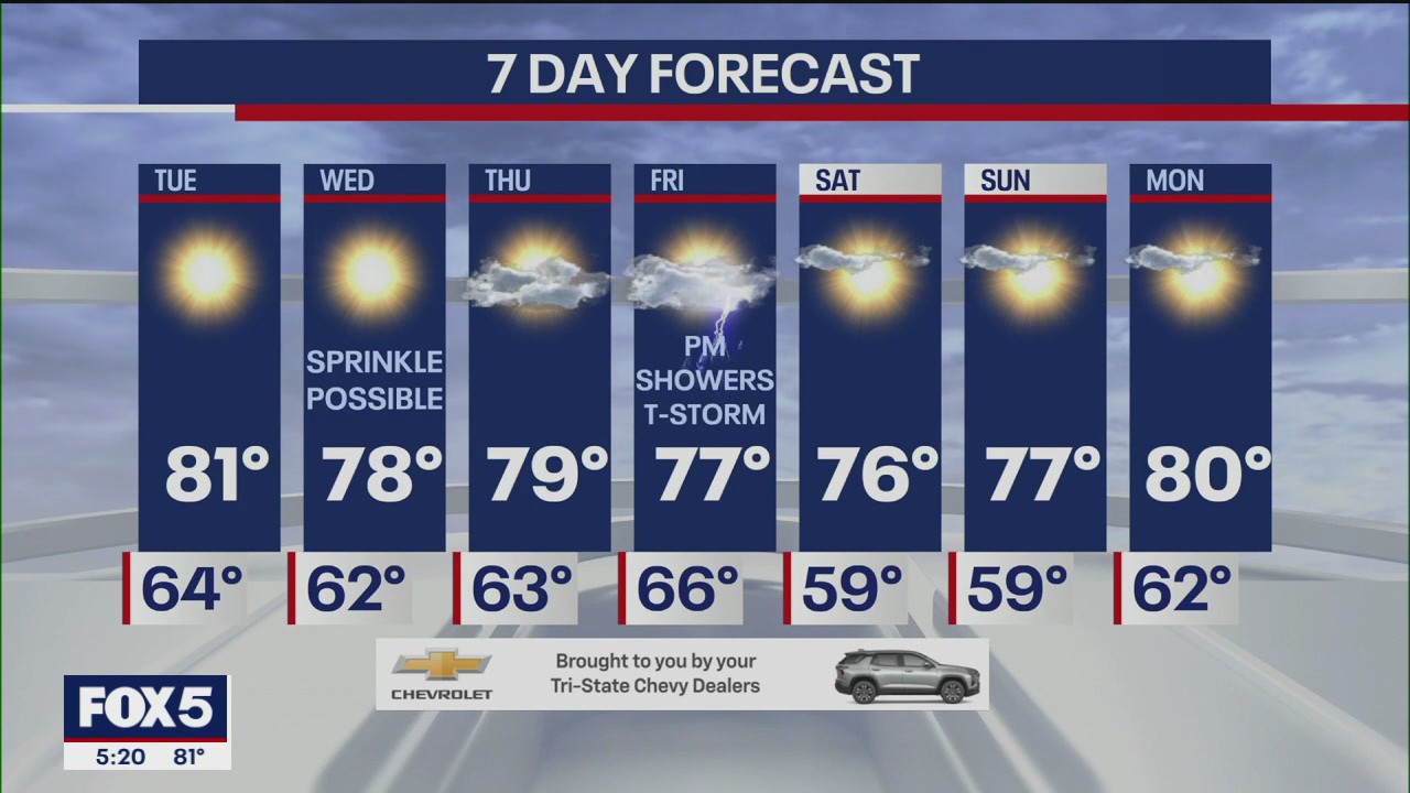 NYC weather forecast