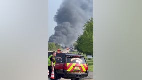 Fire, explosion at Summerset Marine in Eagle (Credit: Jessica Berginz)