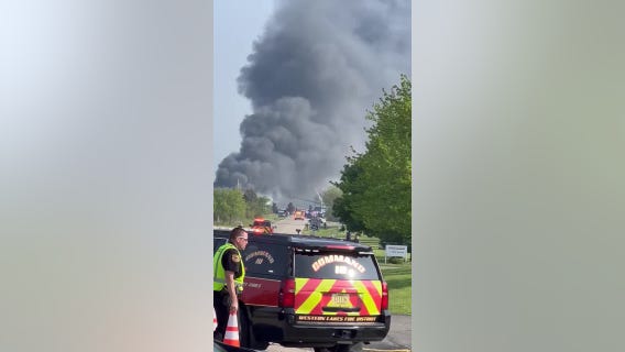 Fire, explosion at Summerset Marine in Eagle (Credit: Jessica Berginz)