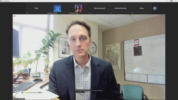 State health officials speak after identifying 1st monkeypox case in Wisconsin