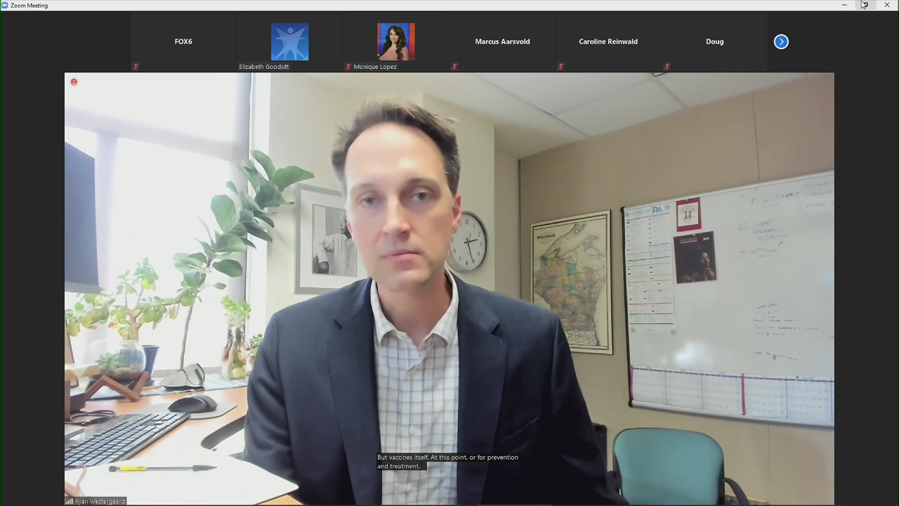 State health officials speak after identifying 1st monkeypox case in Wisconsin