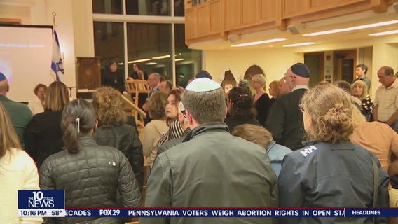 Local Jewish community focus on hostages held by Hamas