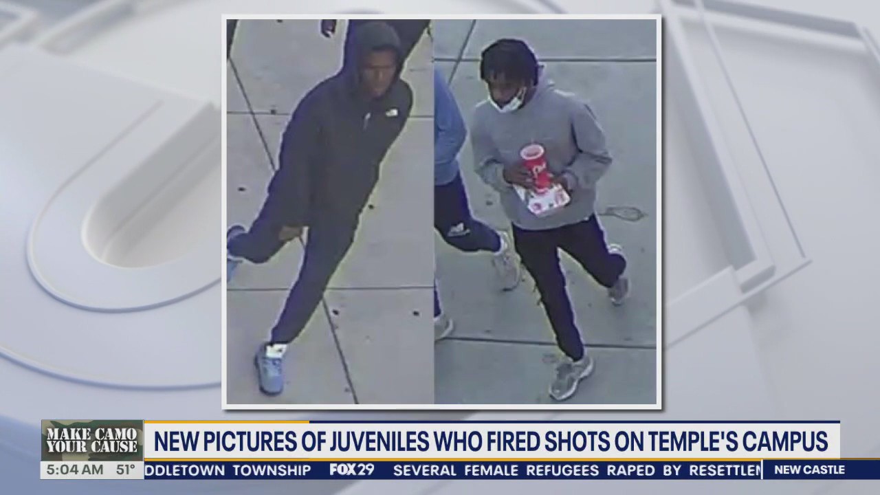 2 males sought after gunshots fired near Temple University's campus ...