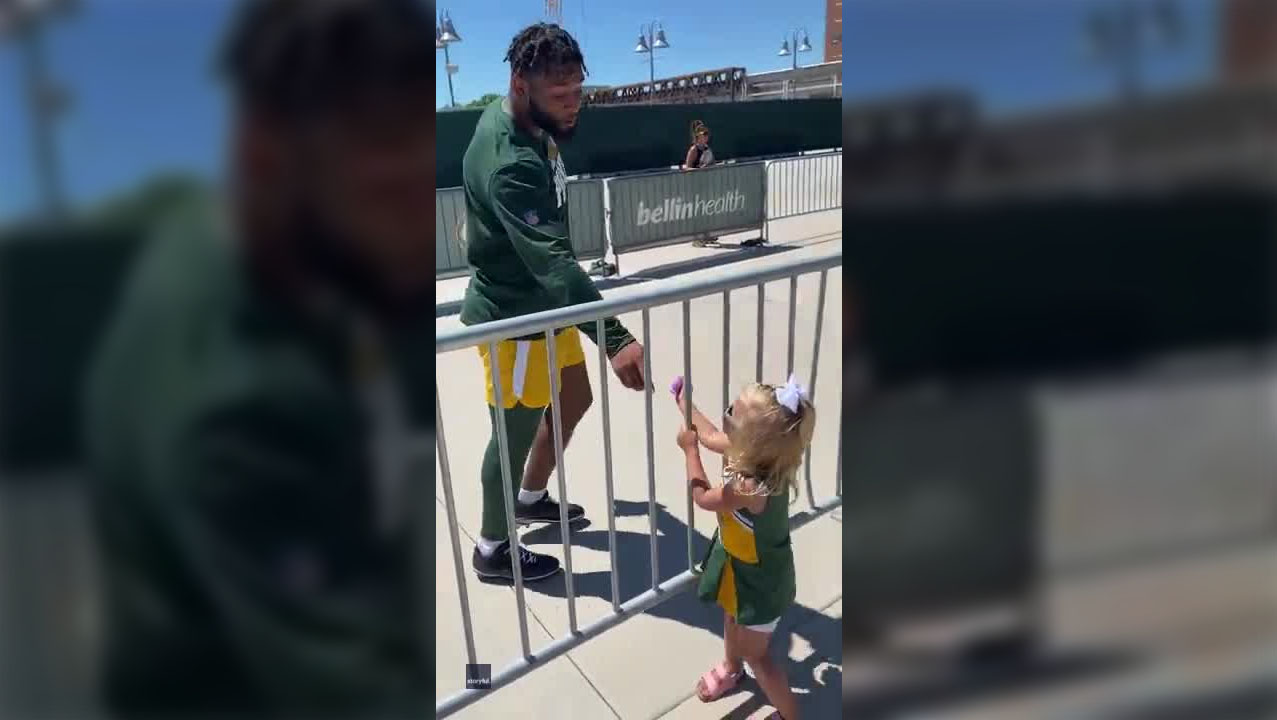 Packers training camp 'tea party'