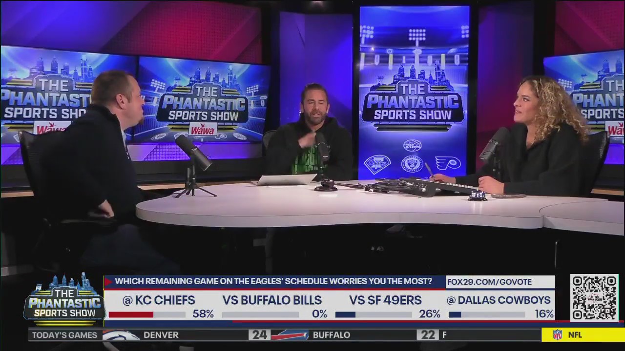 Which remaining Eagles game worries you most?