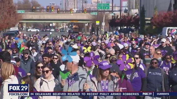 Thousands walk for a cure in Walk to End Alzheimer's