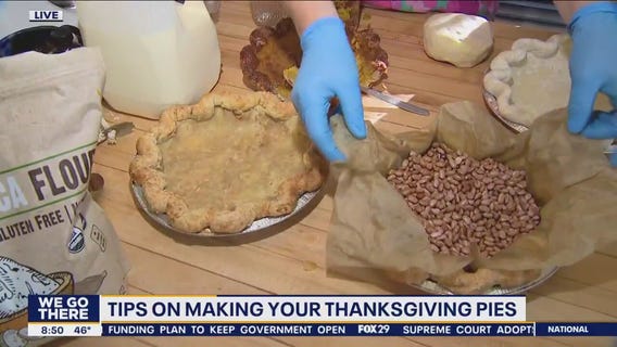 Tips on making pies for the holidays
