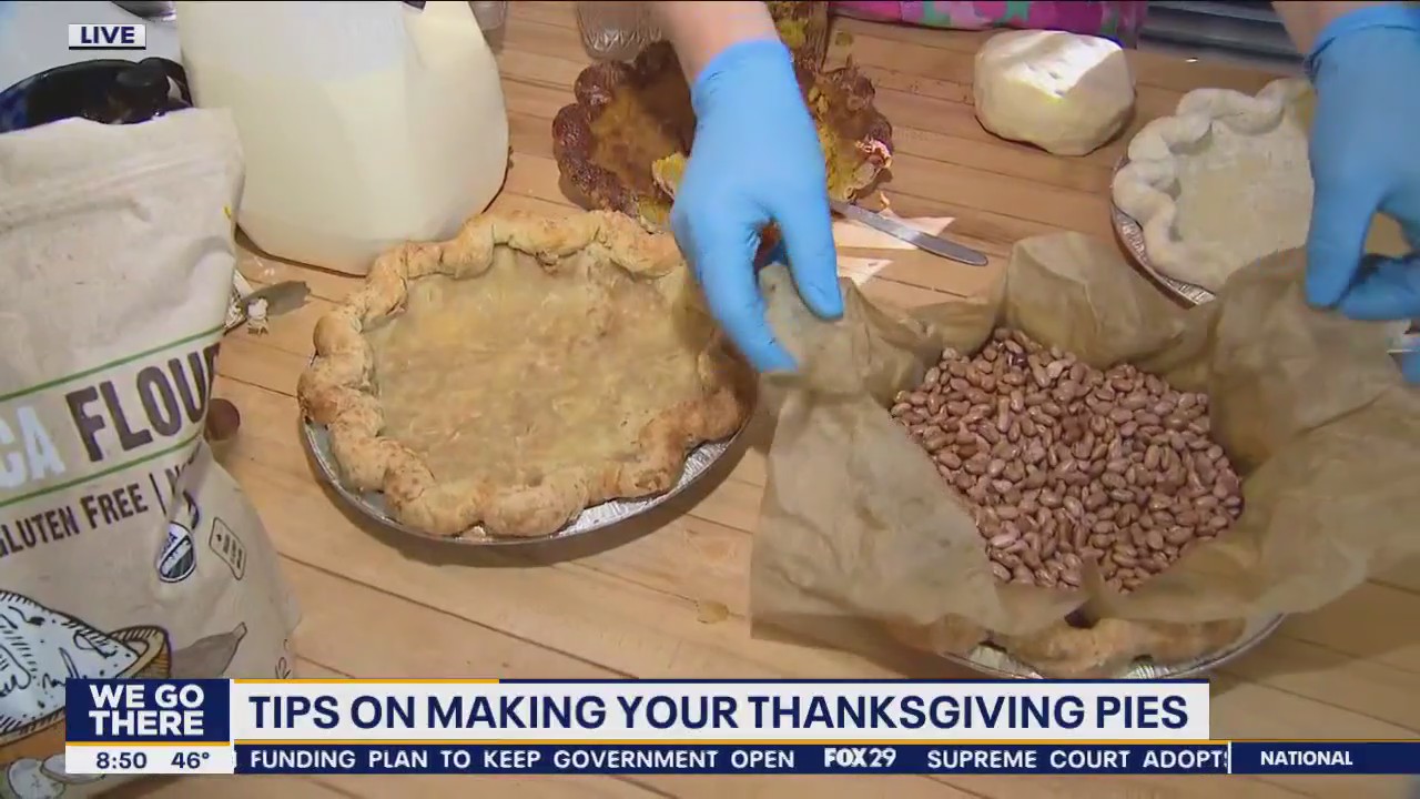 Tips on making pies for the holidays