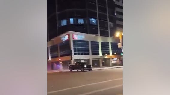 Phone video of pursuit, shootout with Milwaukee police (Credit: Jacob Hill)