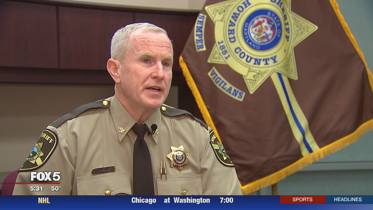 New sheriff takes over in Howard County