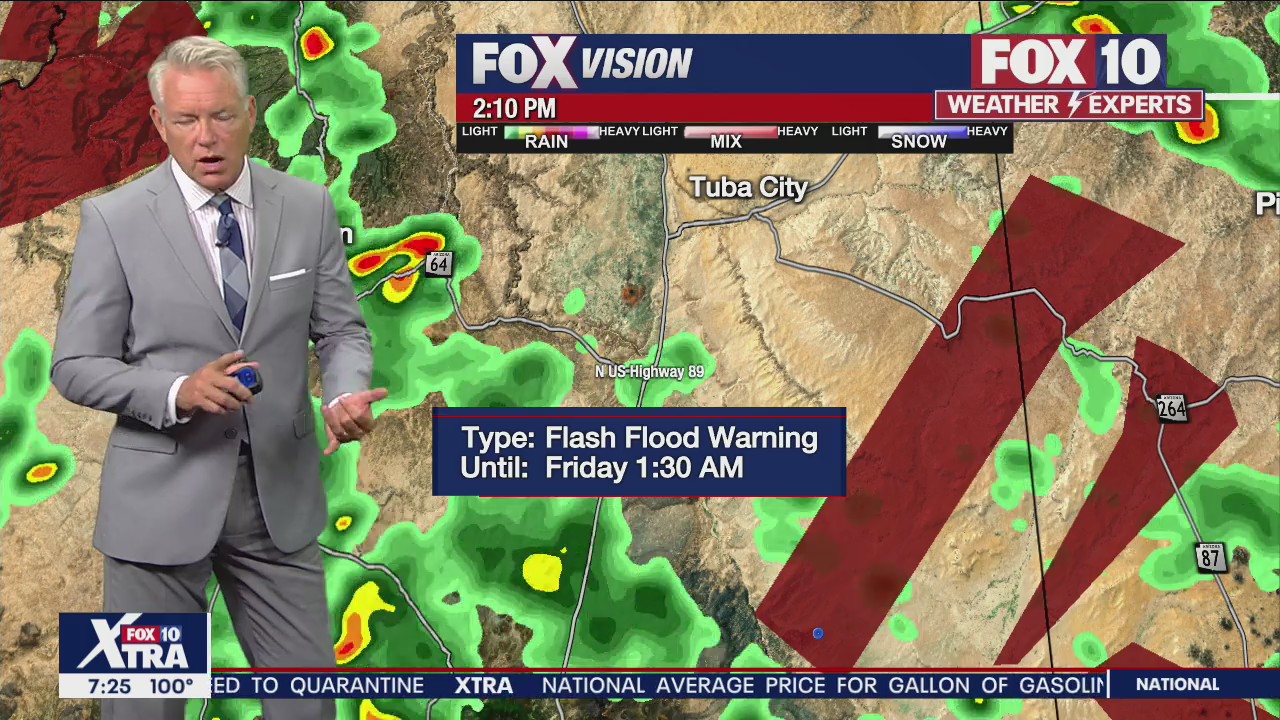 7PM Weather Forecast - 8/11/2022