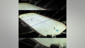 Time-lapse video of ice rink being created at Fiserv Forum