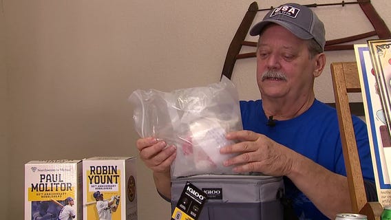 Frozen 1987 Webb burgers from Brewers 12-game win streak raffled off